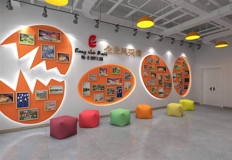 想要增強(qiáng)企業(yè)文化氛圍，企業(yè)文化墻應(yīng)該如何設(shè)計(jì)？